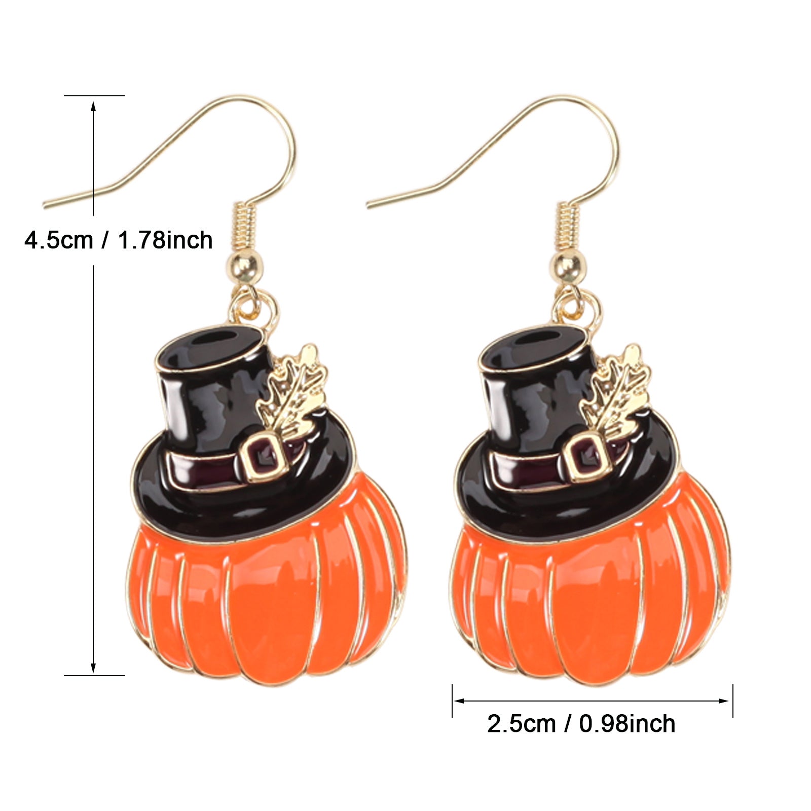 Thanksgiving Earrings Turkey - Pumpkin - Autumn - Maple Leaf - Grape - - product image 3