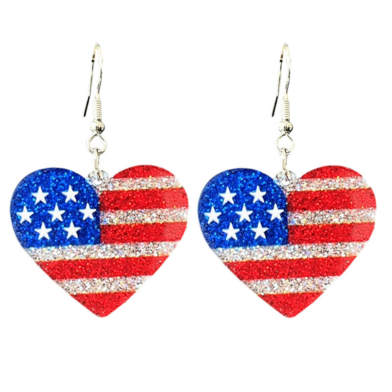 Heart Acrylic Earrings - product image 16