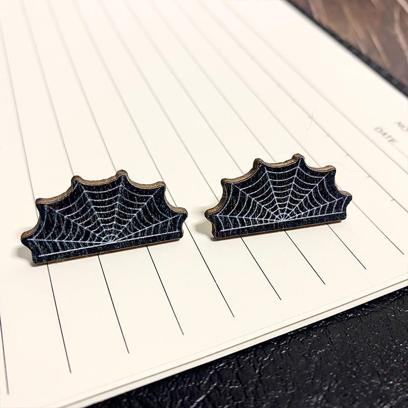 Cross Wood Earrings - product image 3