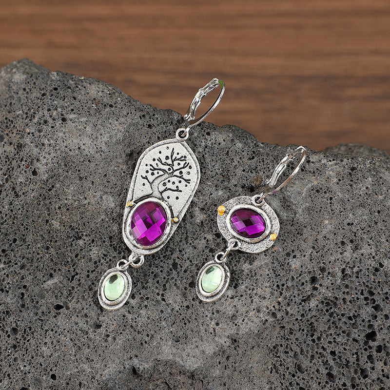 Vintage Geometric Earrings - product image 3