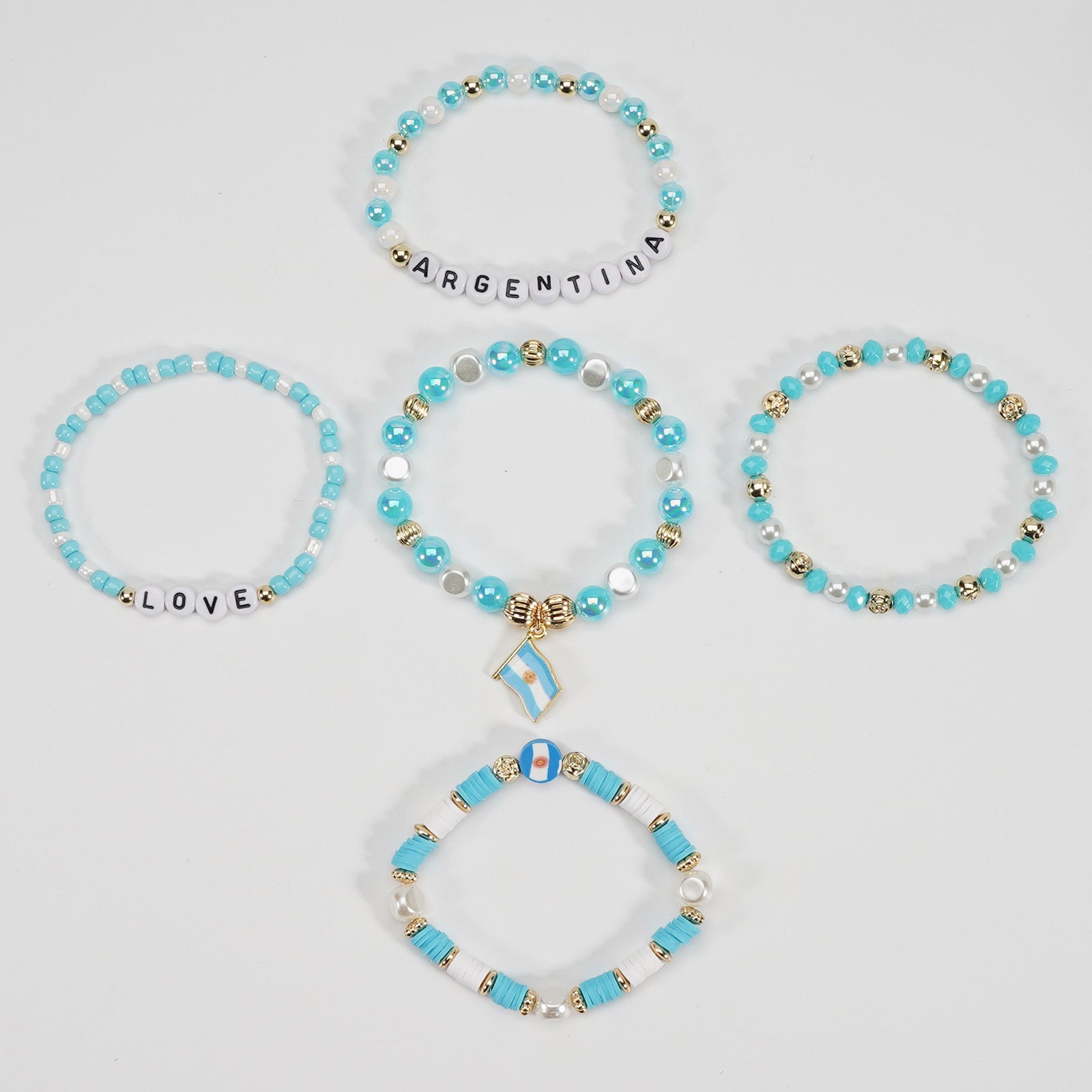Flag Beaded Bracelet for Women - product image 36