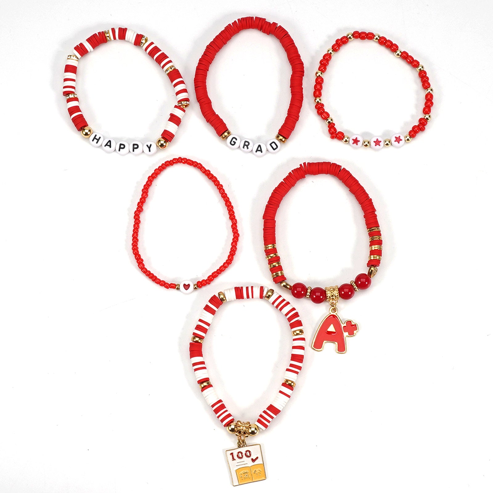 Back-to-school Season Bracelet Book and Graduation Cap A+fraction Ruler - product image 15