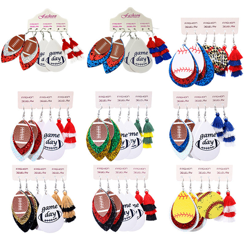 Leather Earrings - product image 1