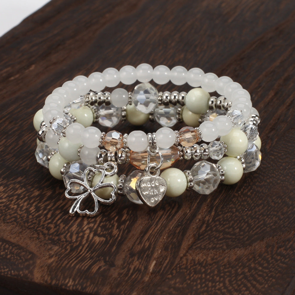 Boho Heart Beaded Necklace - product image 4