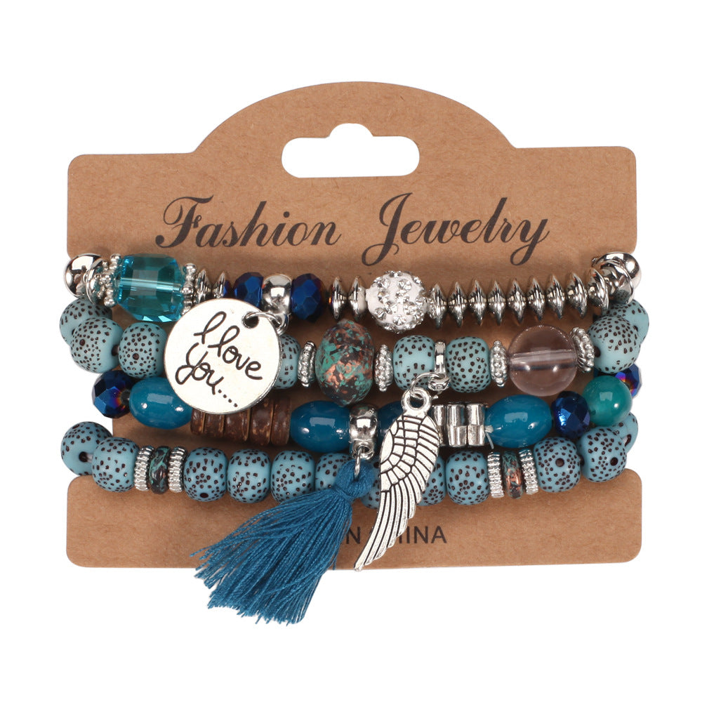 Boho Cross Beaded Bracelet - product image 15