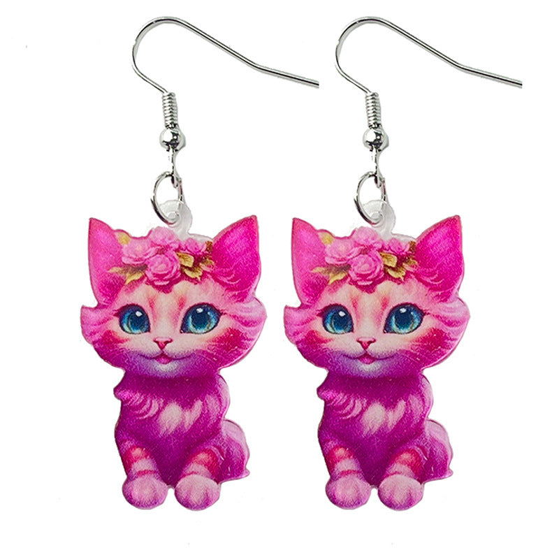 Moon Acrylic Earrings - product image 5