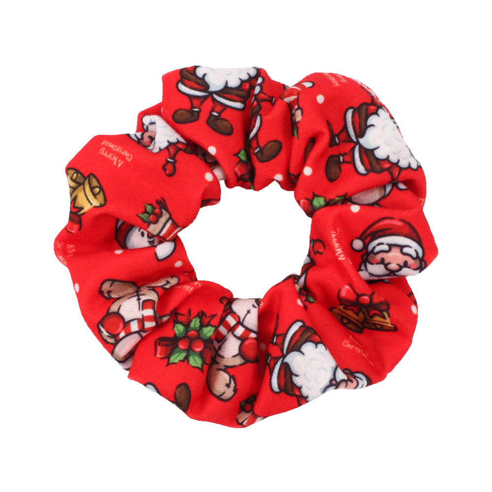 Christmas Hair Tie - Snowman - Bell - Santa Claus - Reindeer Antlers - Hat - - product image 23