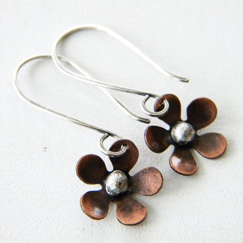 Vintage Floral Earrings for Women - product image 3