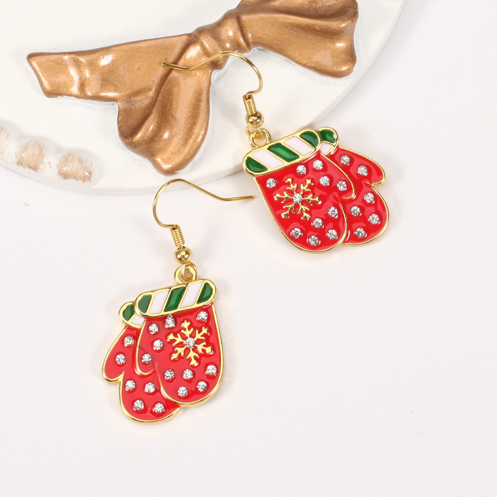 Christmas Earrings - Money Bag - Gift Box - Hat - Shoes - Gloves - Scarf - - product image 26