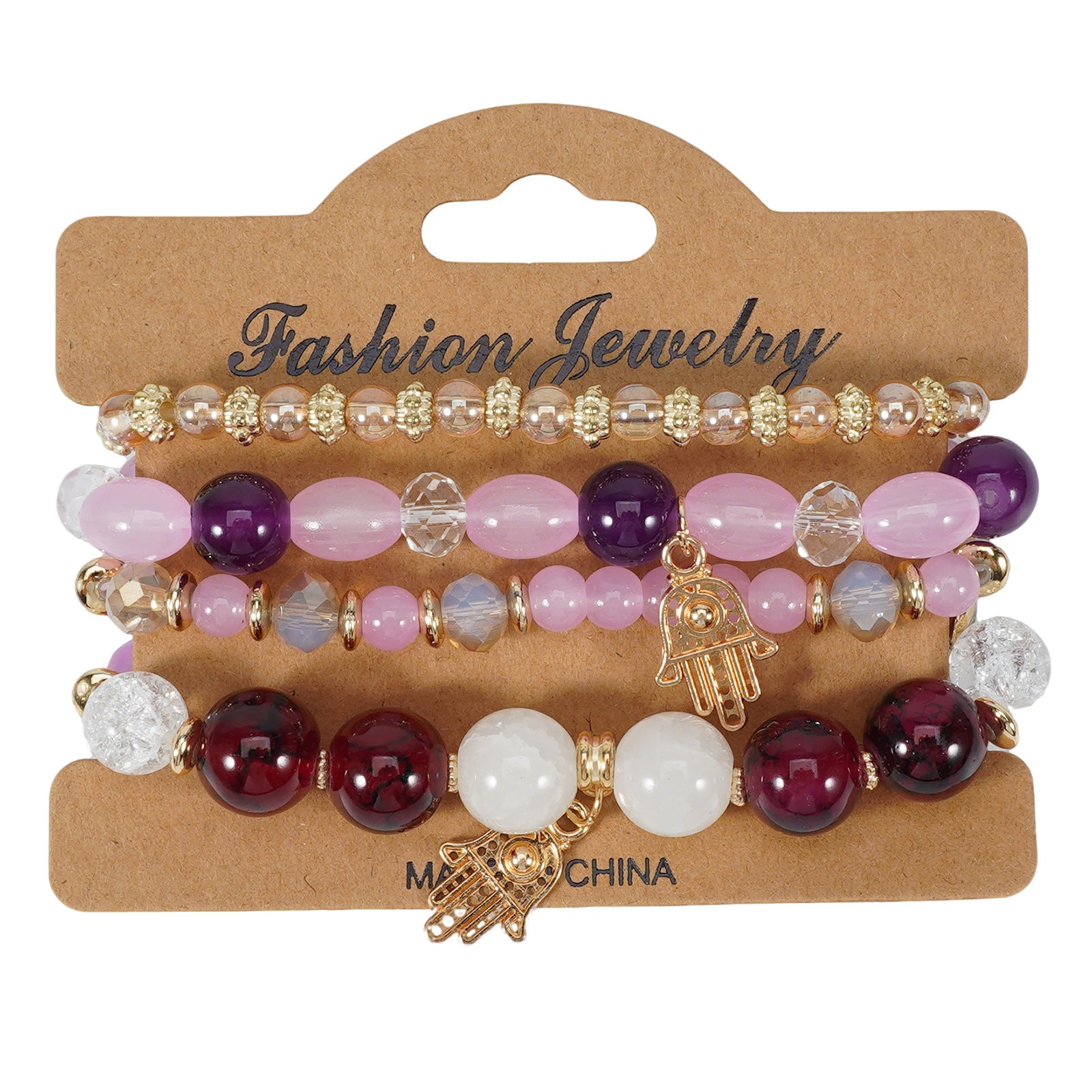 Boho Cross Beaded Necklace - product image 5