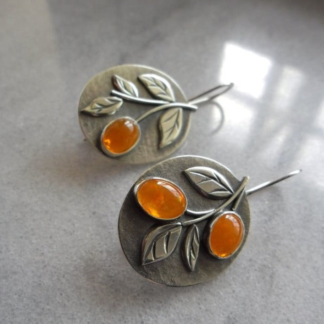 Vintage Floral Cross Earrings - product image 5