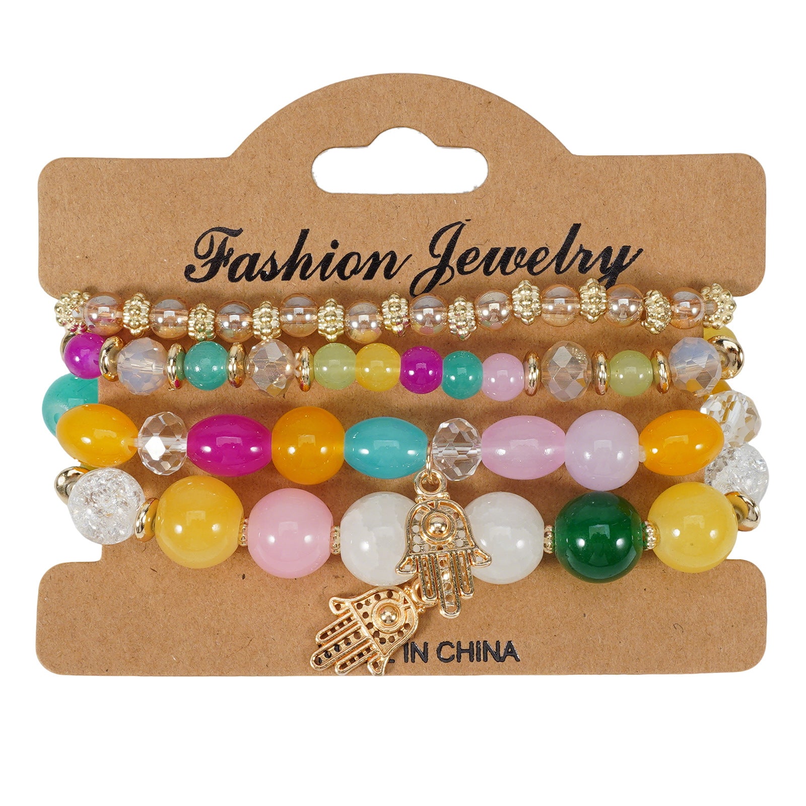 Boho Cross Beaded Necklace - product image 10