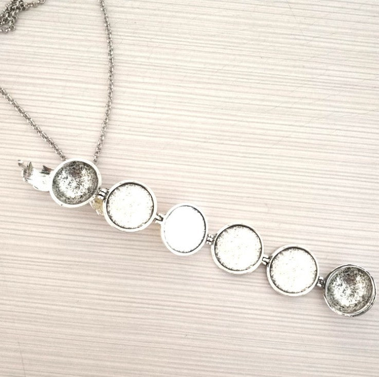 Photo-opening Necklace - Winged Necklace - Multi-layer Photo-opening Pendant