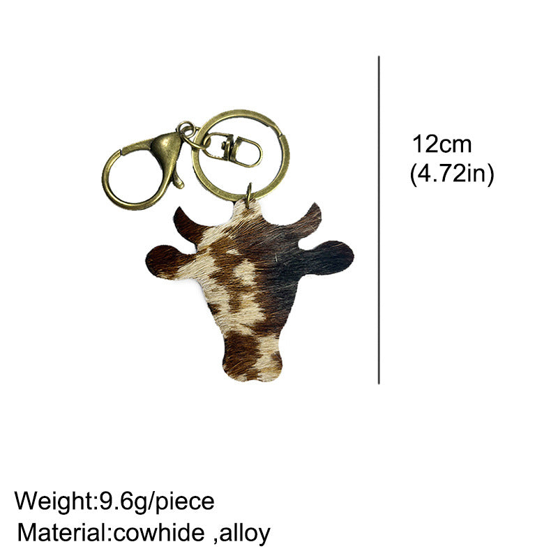 Western Vintage Cow Skull Horse Cross Necklace - product image 12