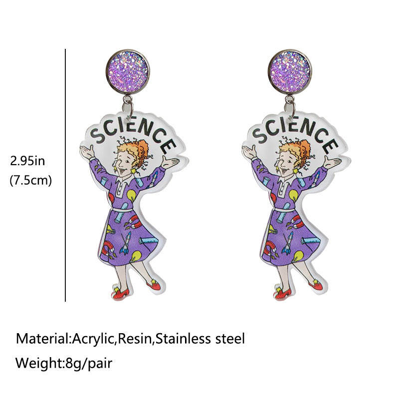 Acrylic Earrings - product image 4