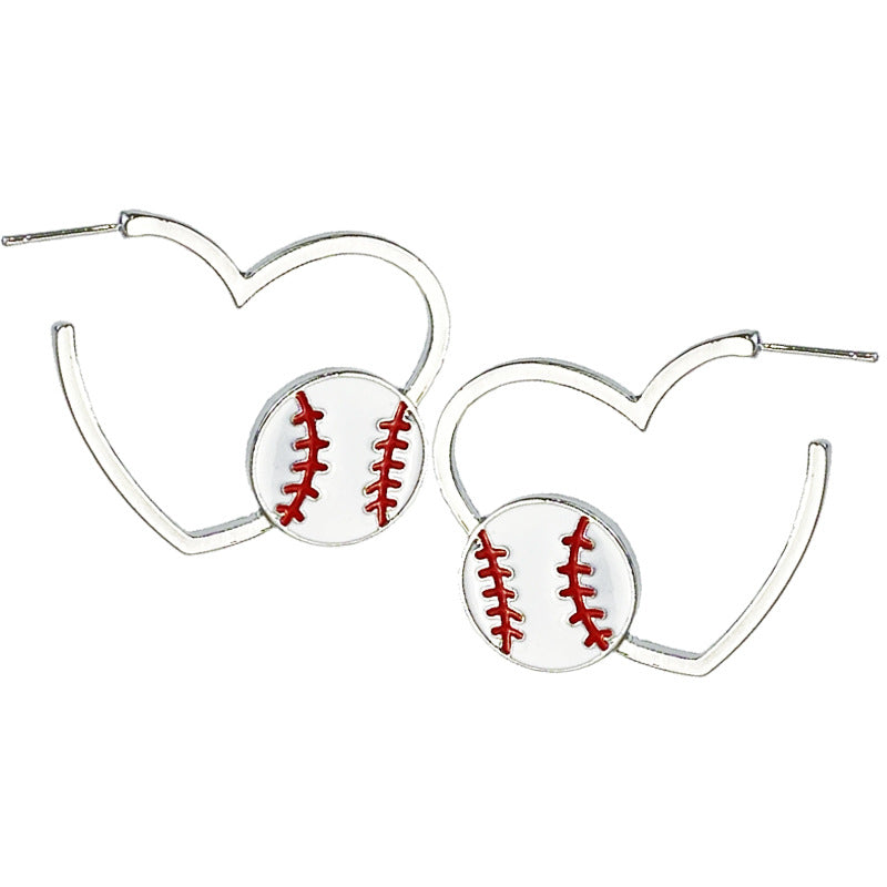 Heart Cross Earrings - product image 3