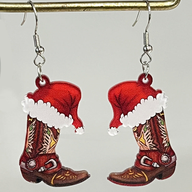 Cross Acrylic Earrings - product image 12