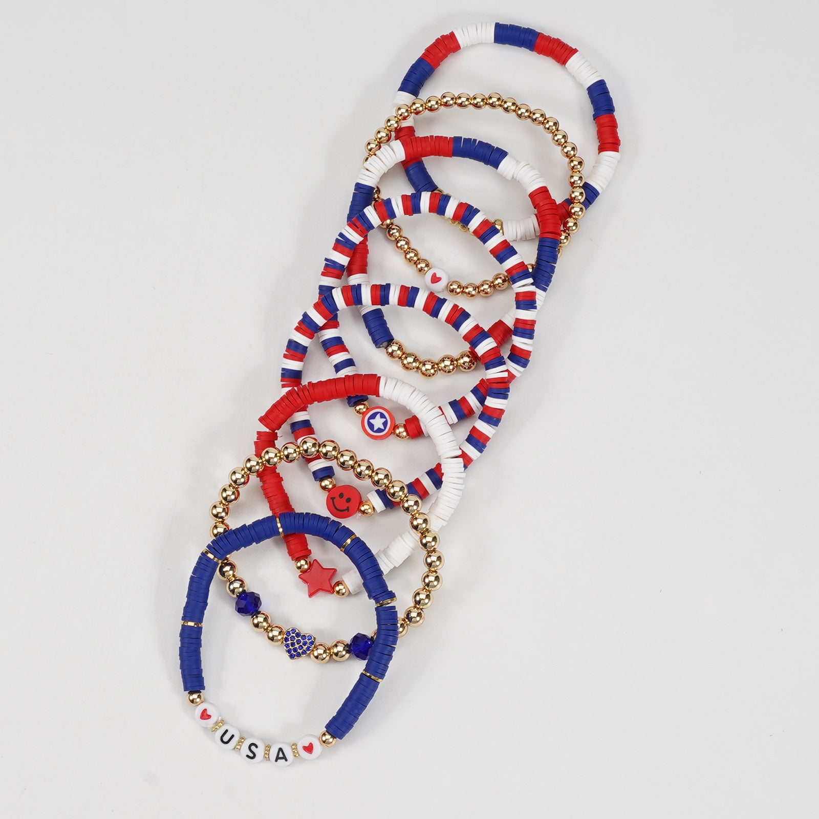 Cross Flag Beaded Bracelet - product image 7