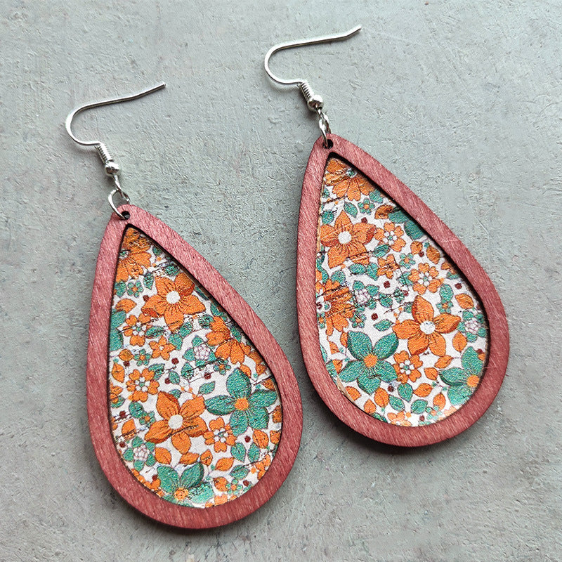 Boho Floral Earrings - product image 2