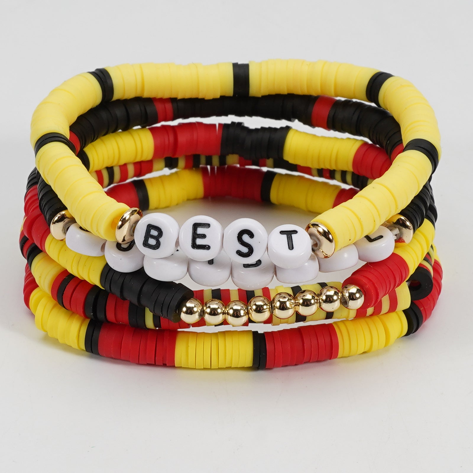 Cross Beaded Bracelet