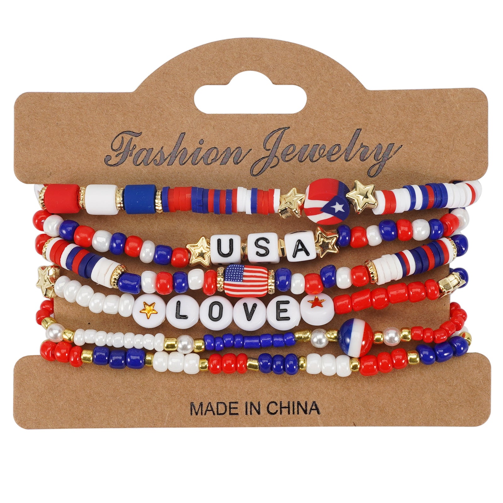 Flag Beaded Bracelet - product image 8