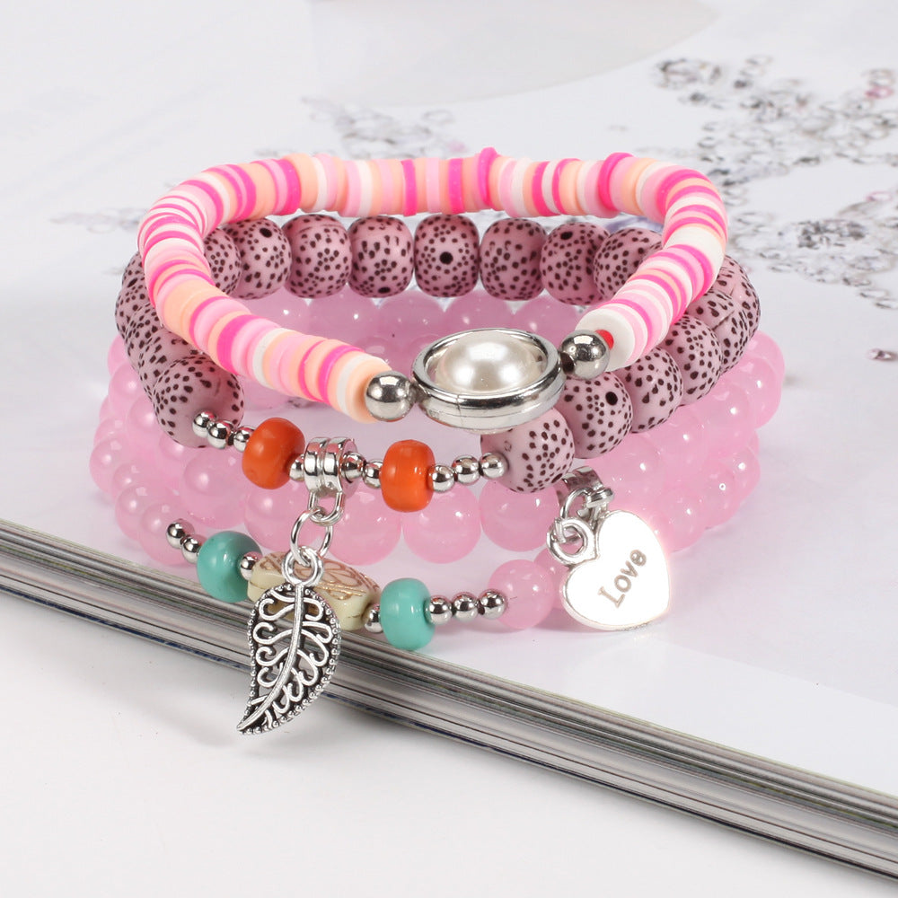 Heart Beaded Necklace for Women - product image 23