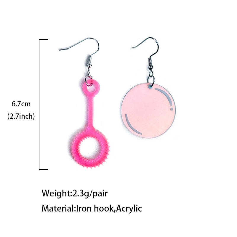 Cross Acrylic Earrings - product image 4