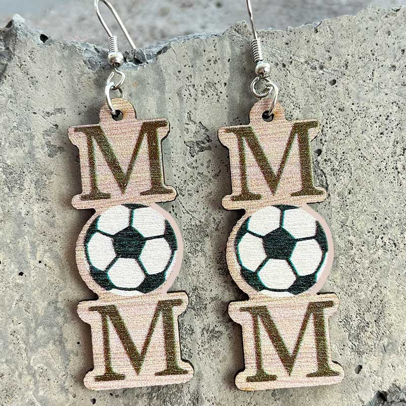 Cross Wood Earrings - product image 7