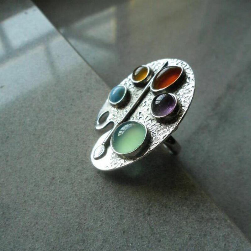 Vintage Geometric Ring - product image 3