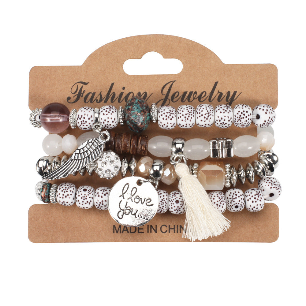 Boho Cross Beaded Bracelet - product image 7