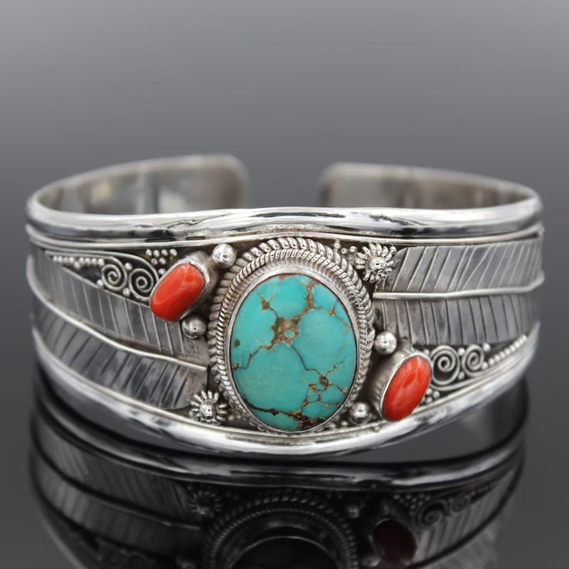 Turquoise Boho Vintage Bracelet for Women - product image 10