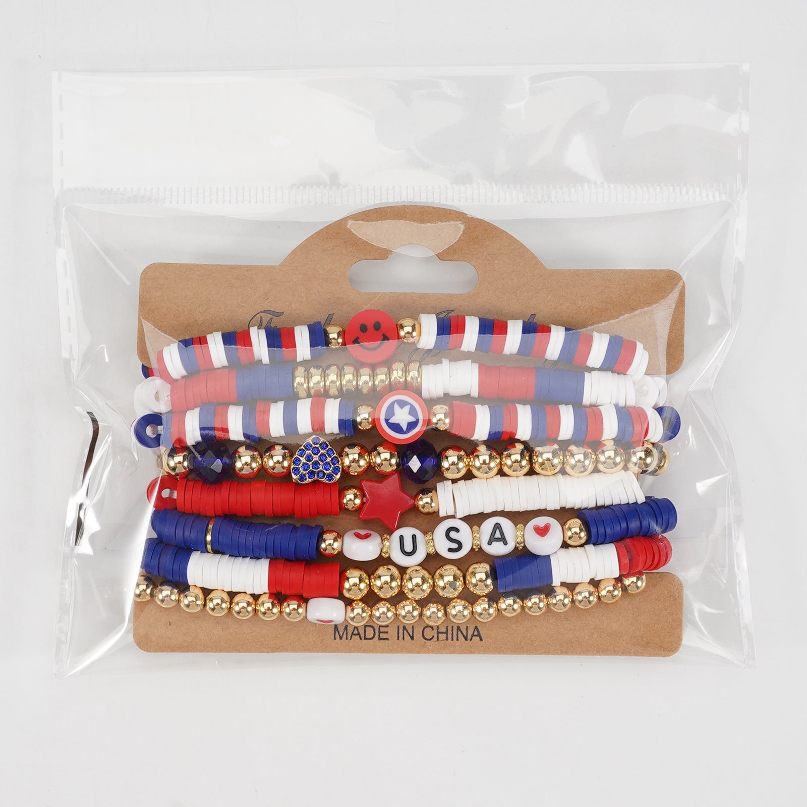 Cross Flag Beaded Bracelet - product image 10