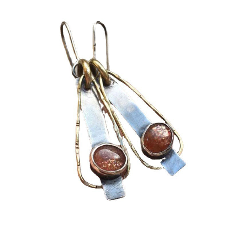 Boho Geometric Cross Earrings for Women - product image 4