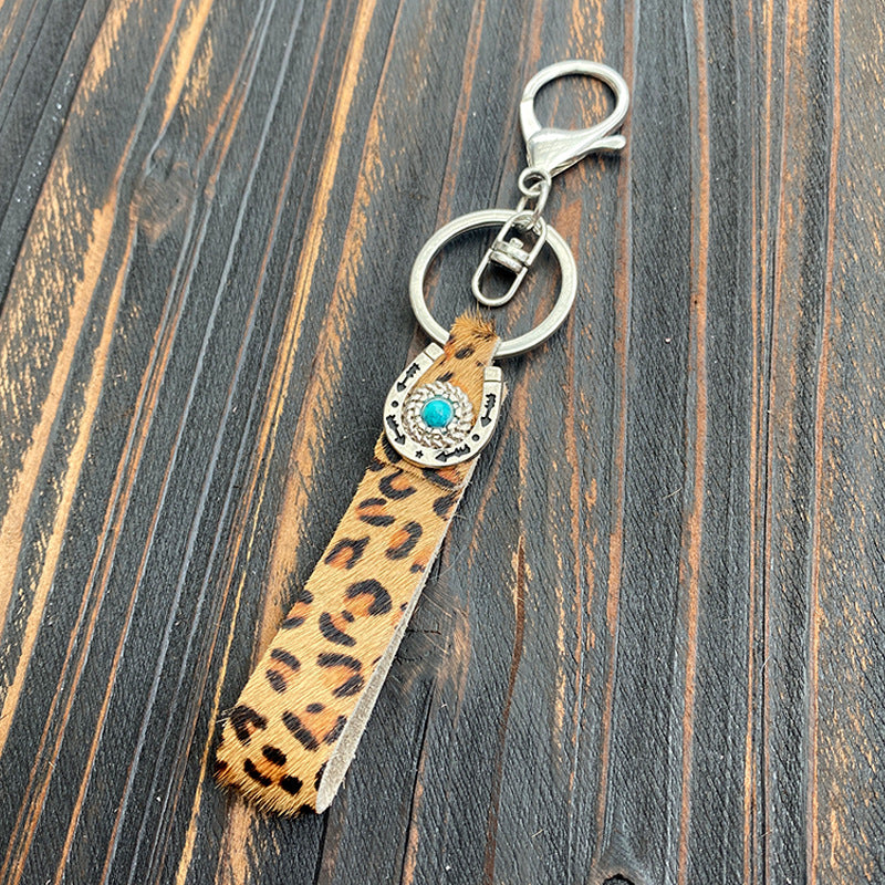 Western Horse Leather Necklace
