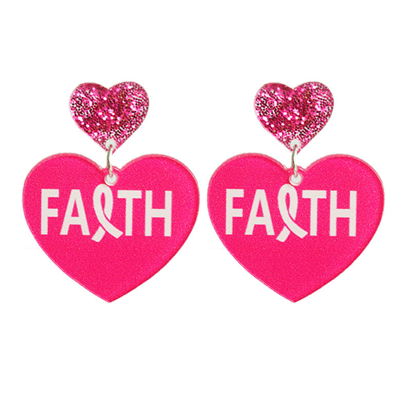 Cross Acrylic Earrings for Women - product image 22