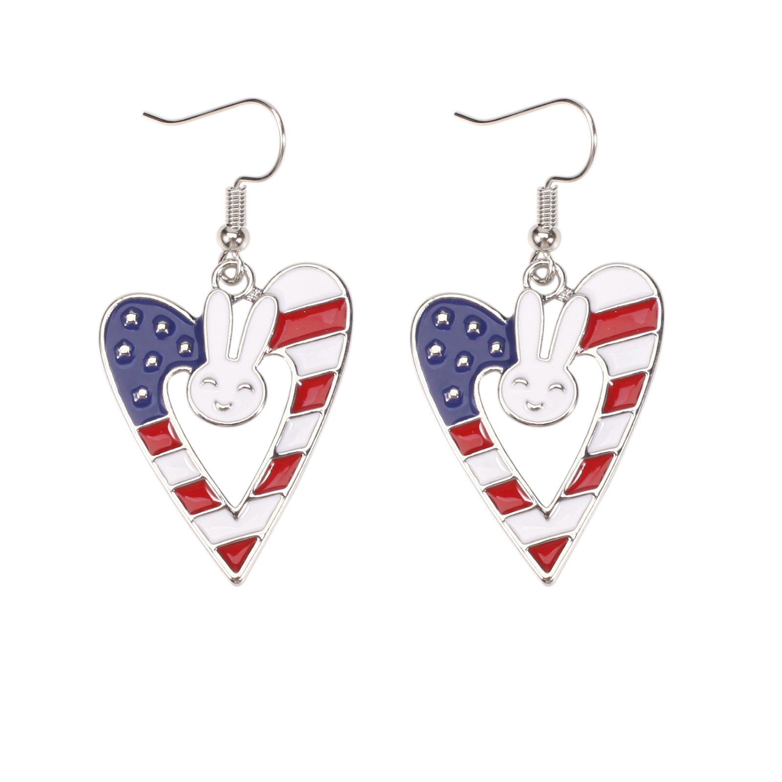 Easter Earrings Cartoon Cute Rabbit Easter Egg Carrot Earrings Spring Holiday - product image 14