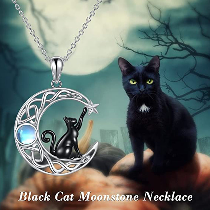 Moon Cross Necklace for Women - product image 1