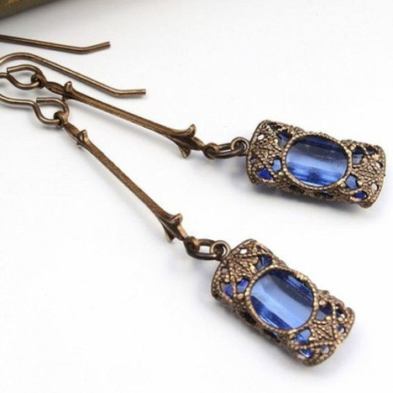 Vintage Cross Earrings