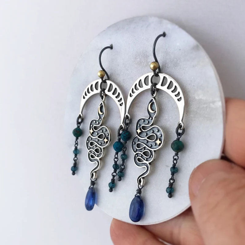 Moon Crystal Earrings - product image 2