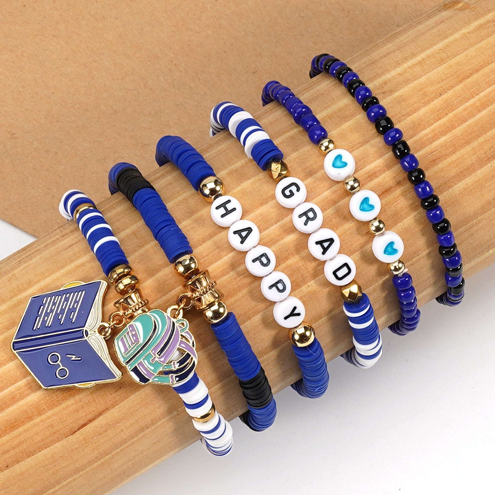 Back-to-school Season Bracelet Book and Graduation Cap A+fraction Ruler - product image 17