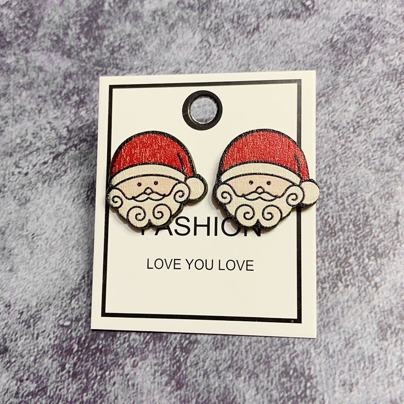 Statement Cross Wood Earrings - product image 11