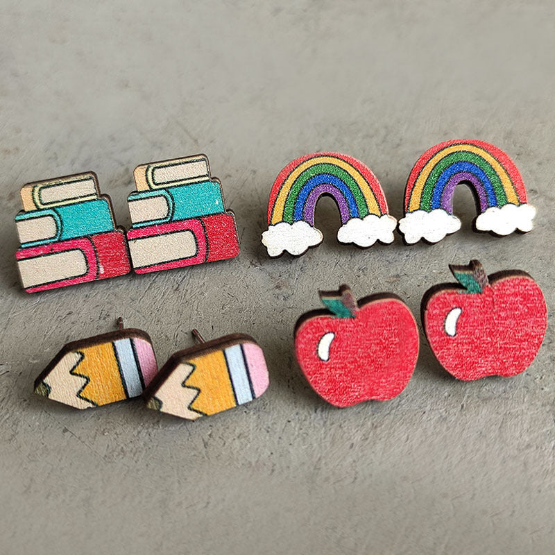 Wood Earrings - product image 1