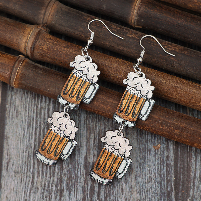 Wood Earrings - product image 4