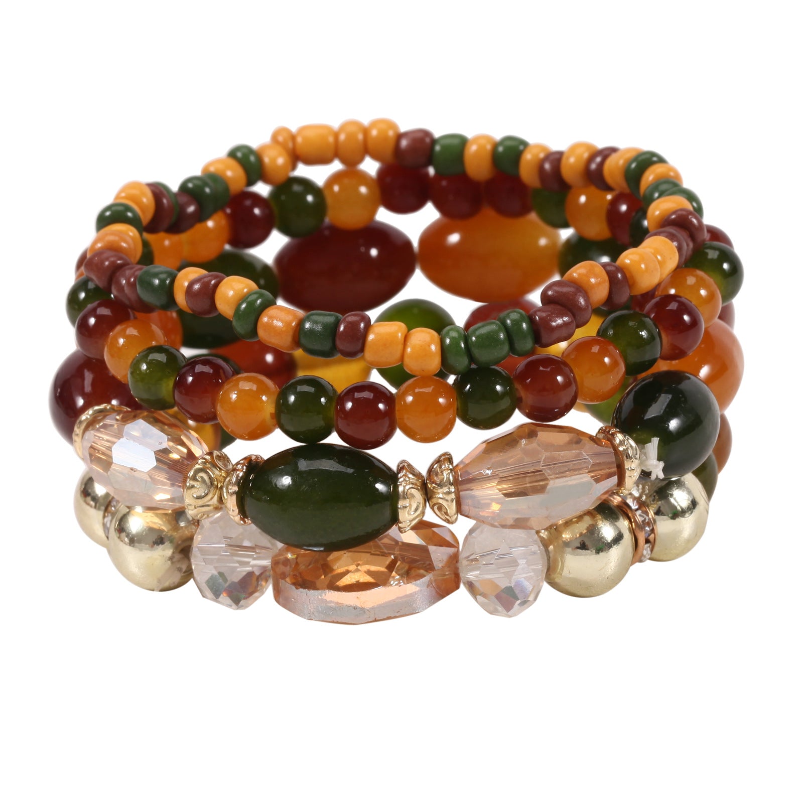 Boho Beaded Crystal Bracelet - product image 3
