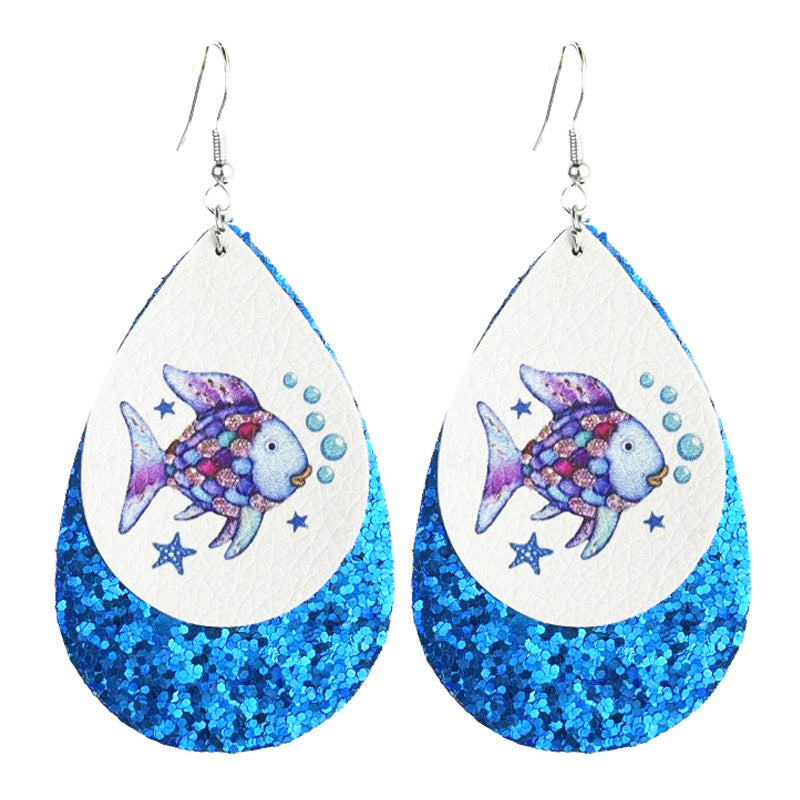 Leather Earrings - product image 2