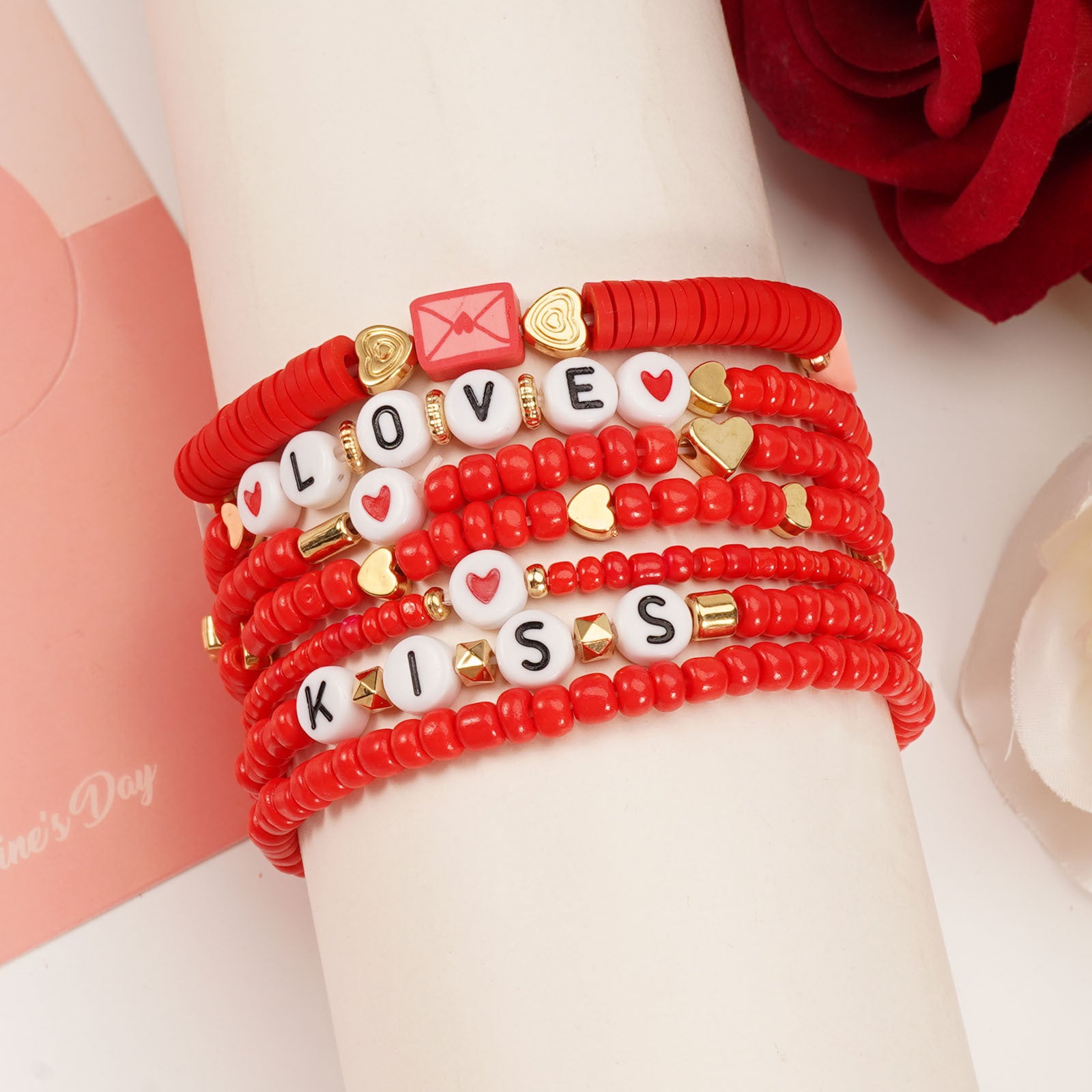 Heart Beaded Bracelet - product image 21