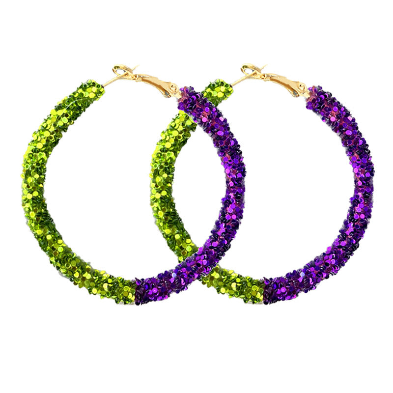 Feather Cross Beaded Earrings - product image 6