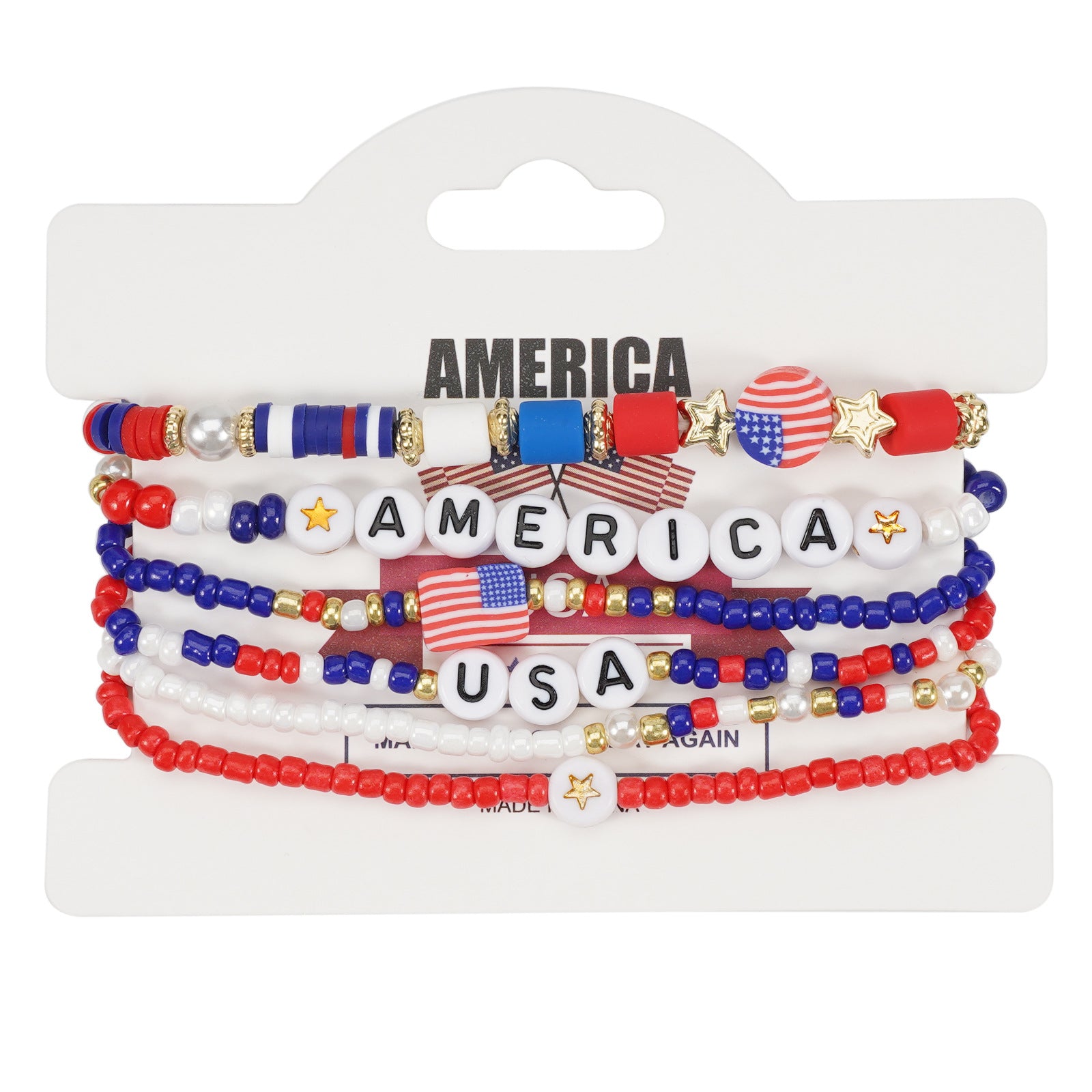 Flag Beaded Bracelet - product image 11