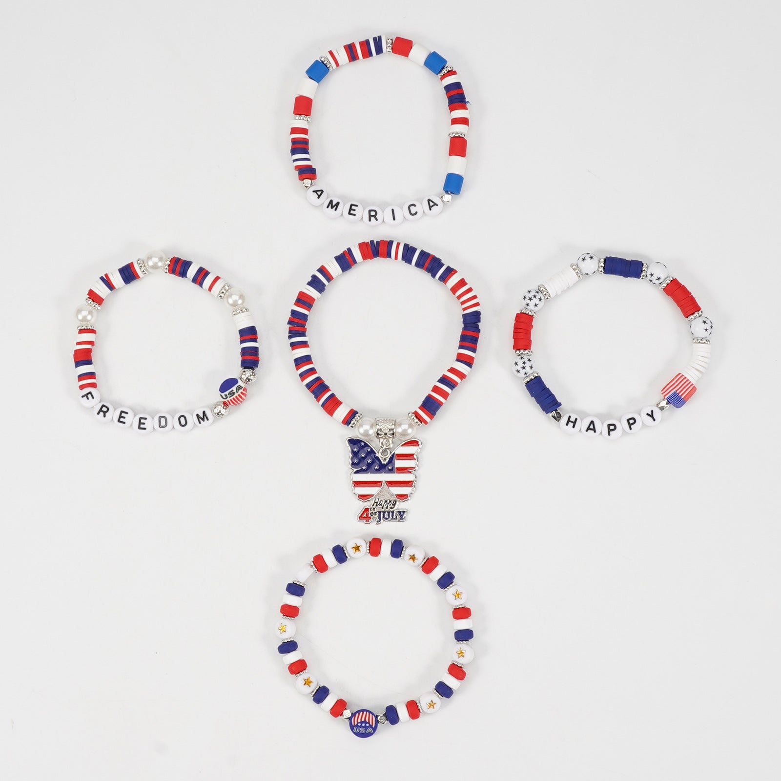 Flag Beaded Bracelet - product image 22