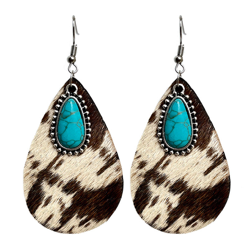 Western Turquoise Vintage Earrings - product image 5